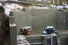 Retaining walls in Eastcombe, Stroud